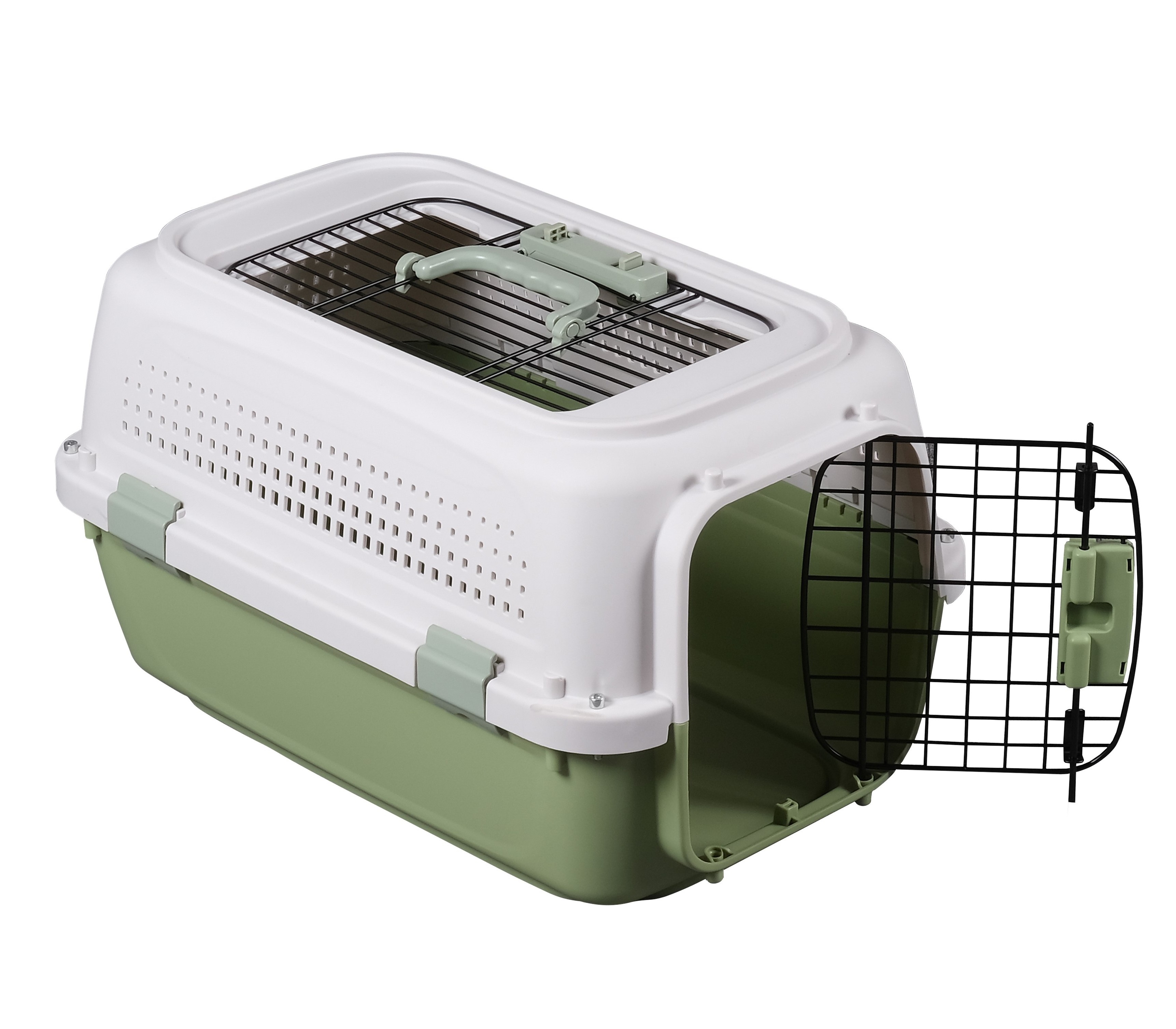 Air Approved Dog Travel Crate Pet Kennel Portable Pet Carrier for Small & Medium Dogs Cats for Indoor or Outdoor