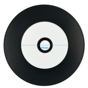 Black Vinyl CD-R Printable 52X 700M