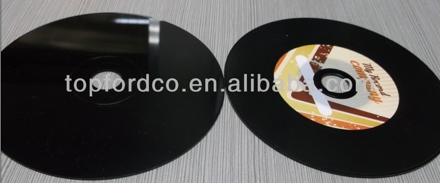 Black Vinyl CD-R Printable 52X 700M