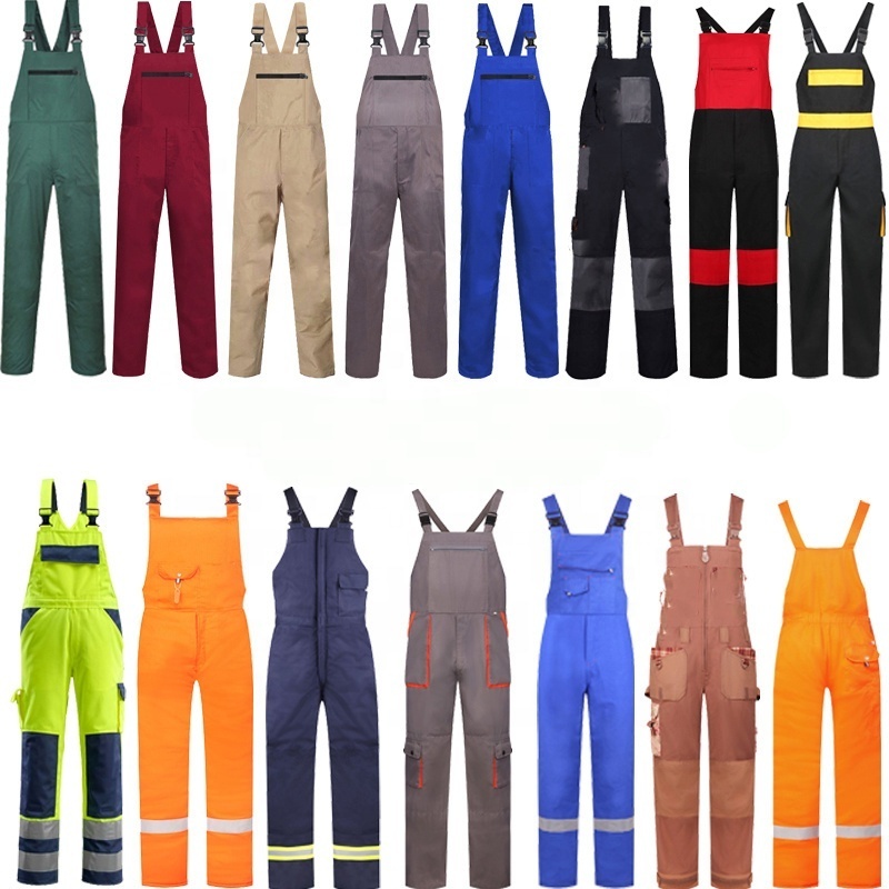 Custom Safety His Vis Reflective Waterproof Anti Fire Protective Factory Overall Workwear Uniform Coverall Work Clothes