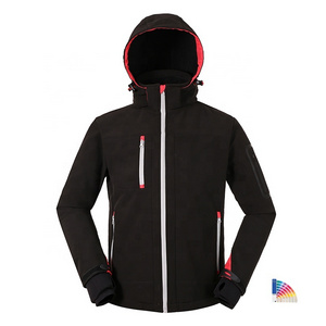 OEM wholesale custom logo mens windproof soft shell windbreaker rain waterproof fleece softshell jackets