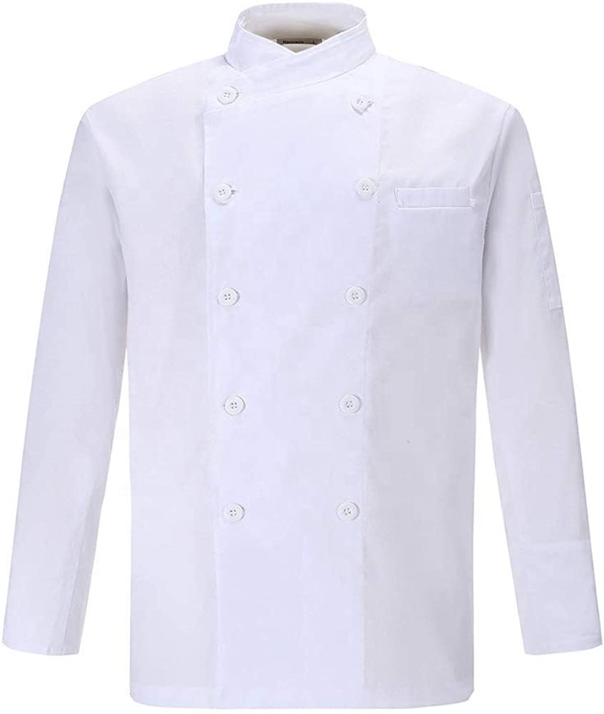 High Quality Custom Color unisex hotel chef jacket restaurant uniforms men classic waiter hotel coats chefs jacket