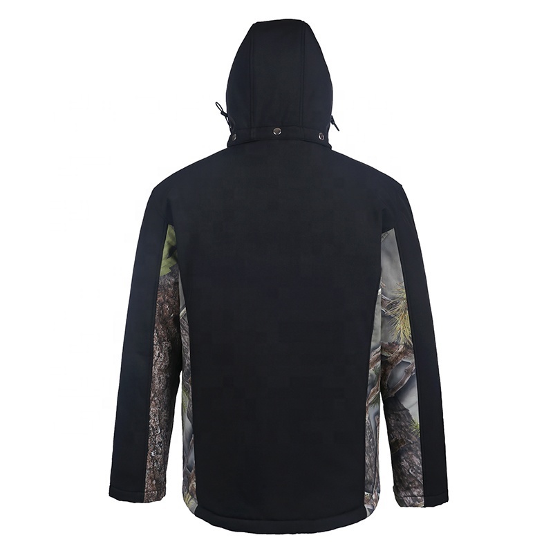 bomber hunting winter wind outdoor Windbreaker parka padding camouflage rain coat waterproof Hardshell jacket for men