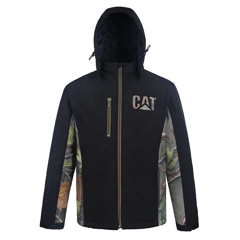 bomber hunting winter wind outdoor Windbreaker parka padding camouflage rain coat waterproof Hardshell jacket for men