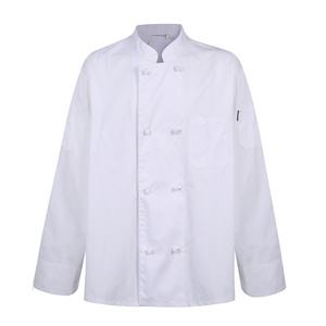 Custom Size Fashionable Promotion Restaurant Chef Jacket Coat Restaurant Bar Cooking Chefs Uniform