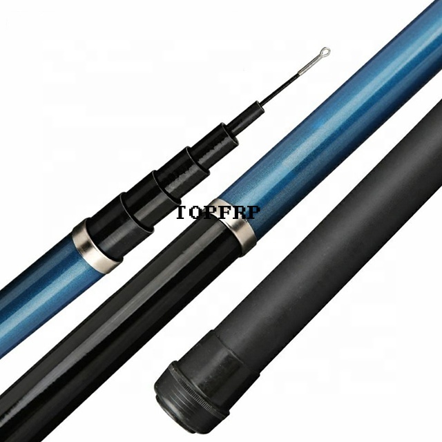 7m 8m 10m 15m 18m Telescopic Extension Pole Fiberglass Fishing Rod