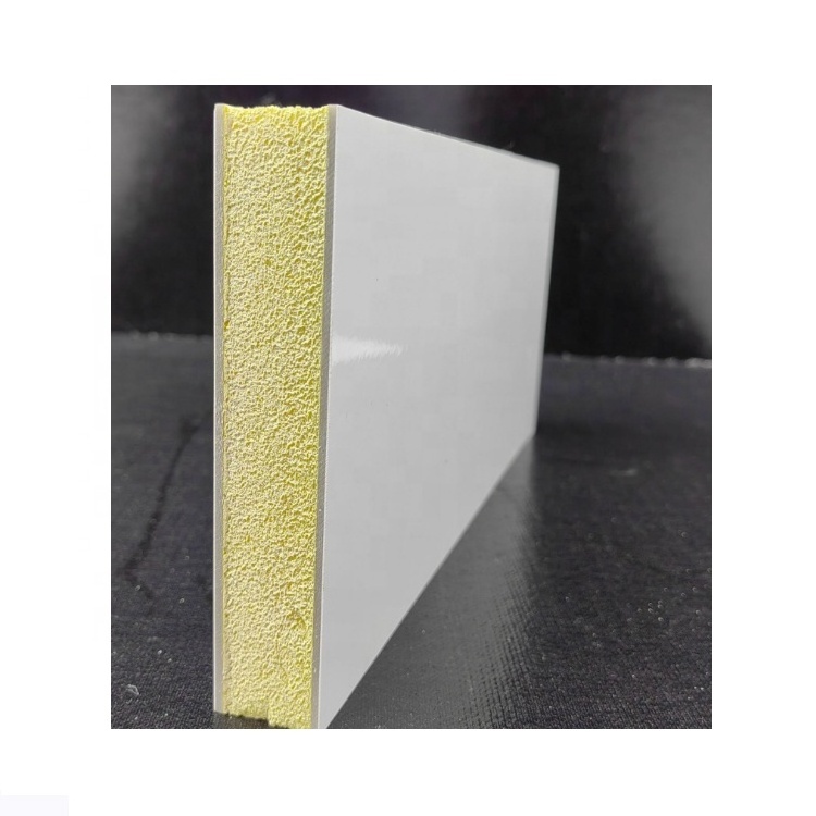 PU sandwich panel 50/75/100/150mm decorative wall panel