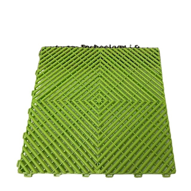 Car Wash Room Plastic Mosaic Grid Board 4s Shop Floor Mat Grid Floor Multi-function Can Be Stitched Car Wash Shop Floor Grille