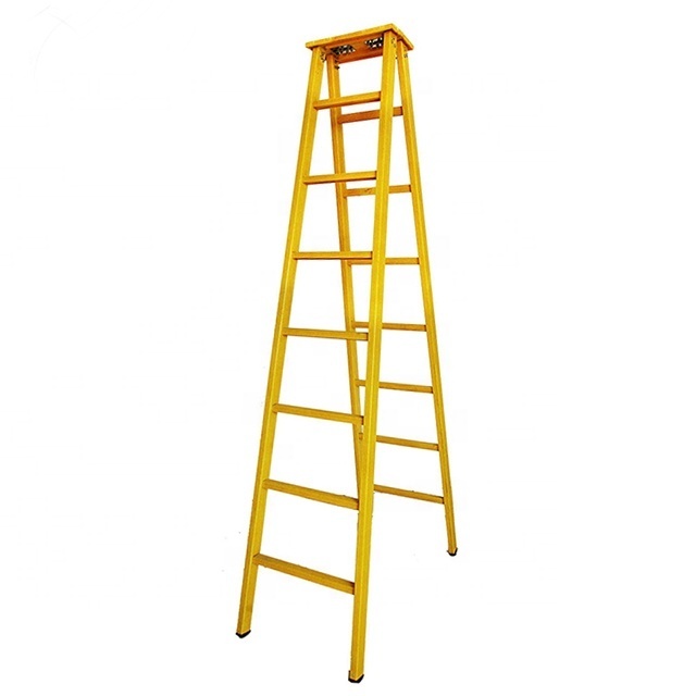 3/4/5/6 Step Fiberglass A Type Folding Ladder