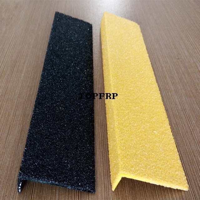 Safety Fiberglass FRP Anti Slip Stair Nosing