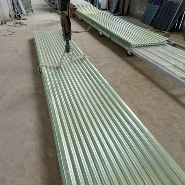 FRP Fiberglass Corrugated Roofing Sheet