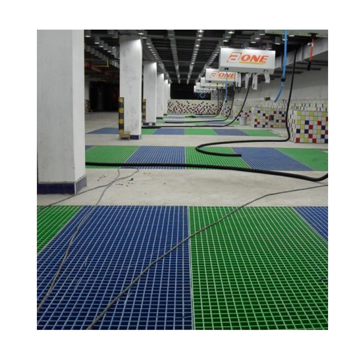 Frp/grp Molded Grating Fiberglass Grating For Car Washing And Walkway