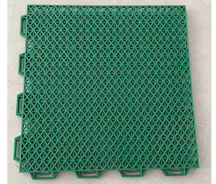 Outdoor Color Basketball Court Plastic Floor Tiles