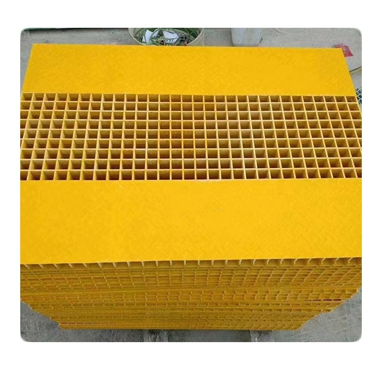 Anti Slip Grp Moulded Reinforced Plastic Fiberglass Grating Frp Trench Grating For Walkway