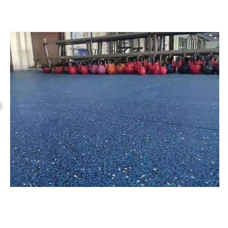 Interlocking Rubber Floor Tiles For Gym Fitness Room Protective Flooring Mat