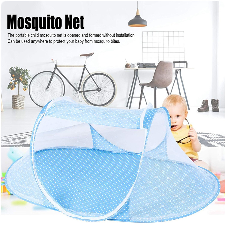 Portable Folding Baby Yurt Foldable Crib Mosquito Net