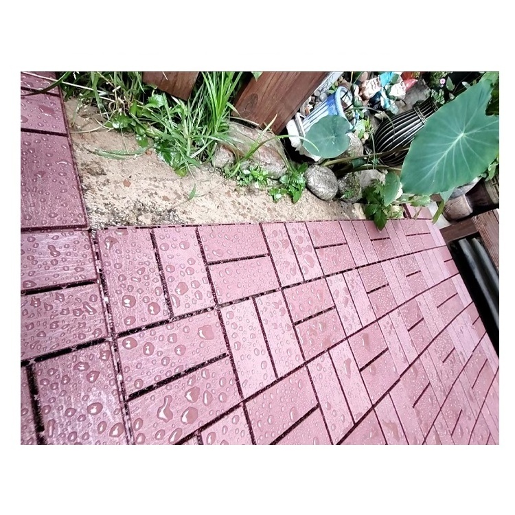 Garden Walkway 1x1 Feet Cheap Composite Deck Flooring Tiles