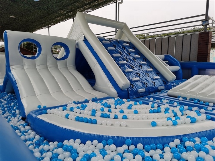 Giant Inflatable Water Park Pool Slide Amusement park For Indoor