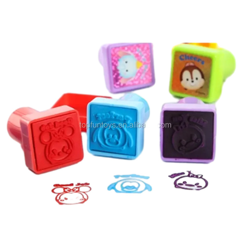 Newest Eco-friendly Colorful Plastic Self Inking Stamp For Children