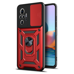 Shockproof Phone Case for Redmi Note 10 Pro 10S 9 8 9T 9A K40 Slide Camera Protection Phone Cover for POCO X3 NFC F3