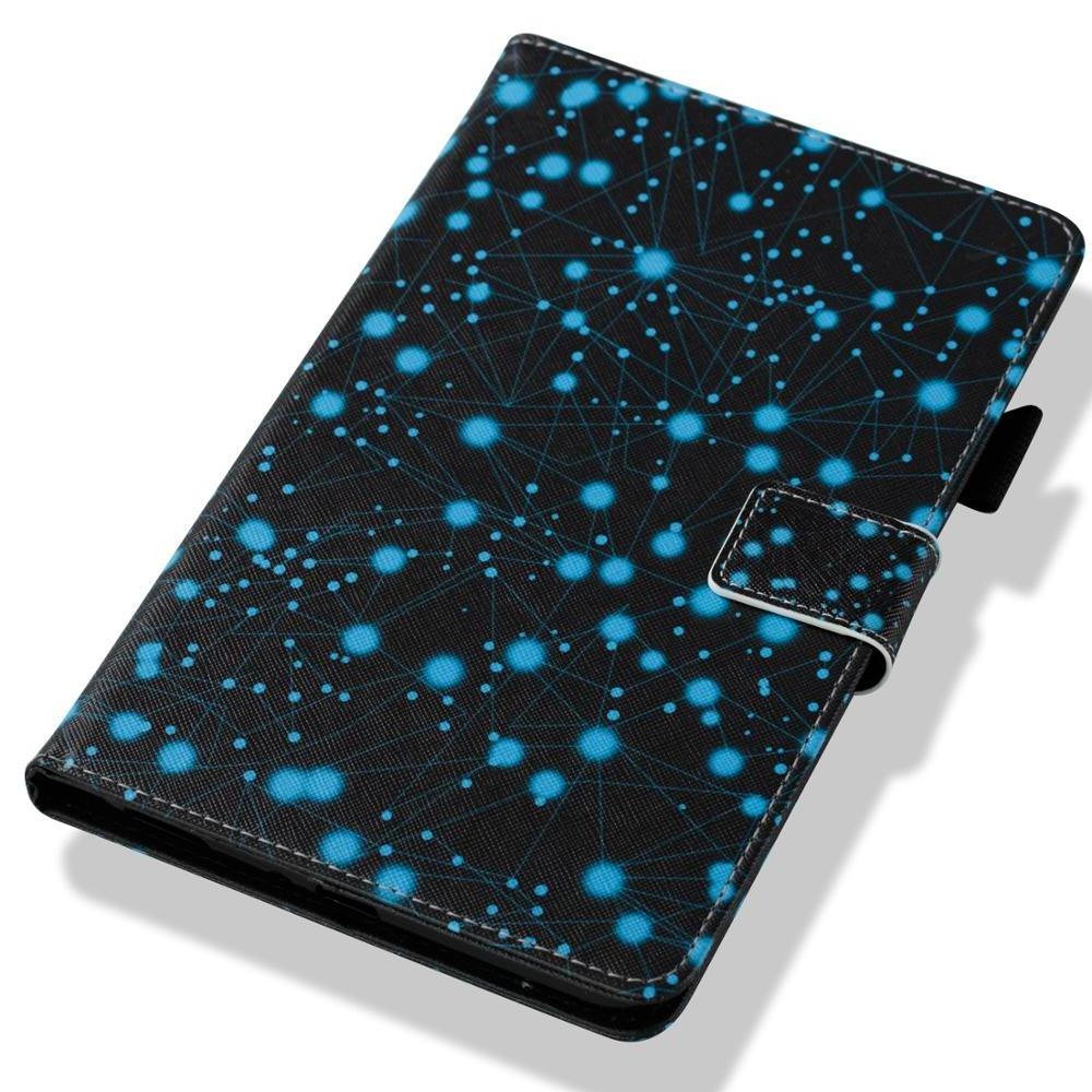 For 8inch Tablet Case PU Leather Tower Flower Wallet Flip Cover for Samsung Galaxy Tab A 8.0 T380 SM-T385 8'' 2017 Case