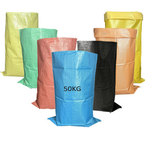 Wholesale 50kg 50lb 100kg SACO Poly Plastic PP Woven Sacks New Empty Rice Bag