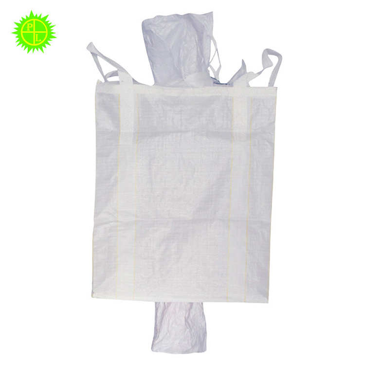 Maxisacos 1 Ton Bag Color PP Customized Tubular Jumbo Bag 100% Virgin Polypropylene Packaging Storage 1000kg