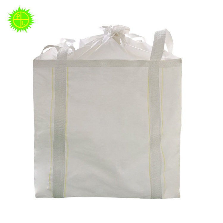 Maxisacos 1 Ton Bag Color PP Customized Tubular Jumbo Bag 100% Virgin Polypropylene Packaging Storage 1000kg