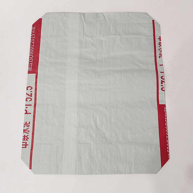 waterproof chemical packaging bag 25kg chemical fertilizer woven bag color printed pp polypropylene composite woven bag