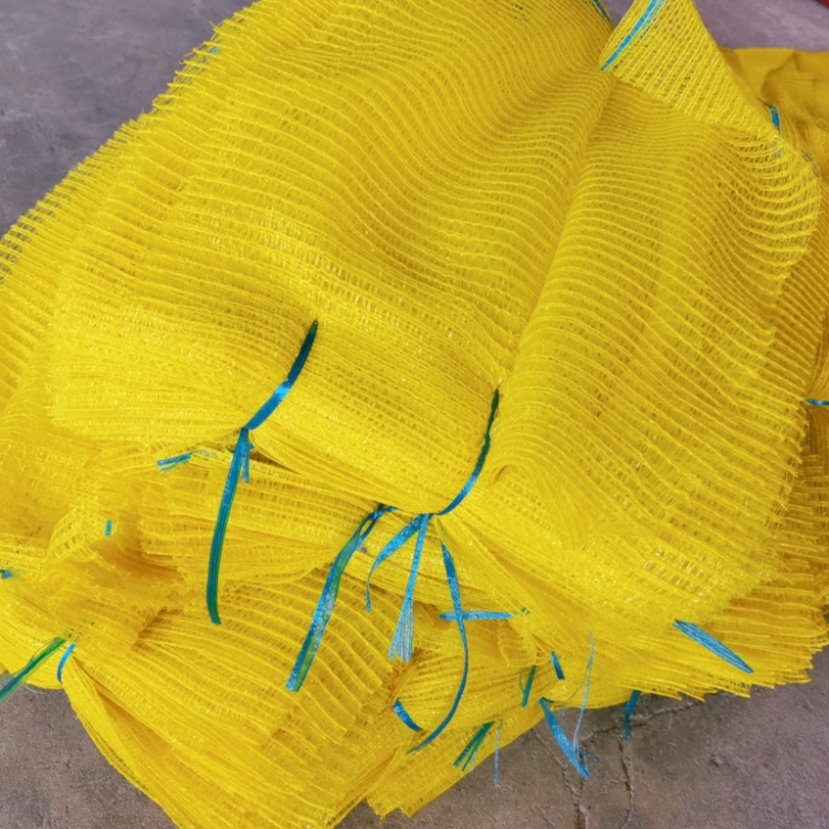 Top Green Pack Raschel hdpe knitted mesh bag roll for building or making bags