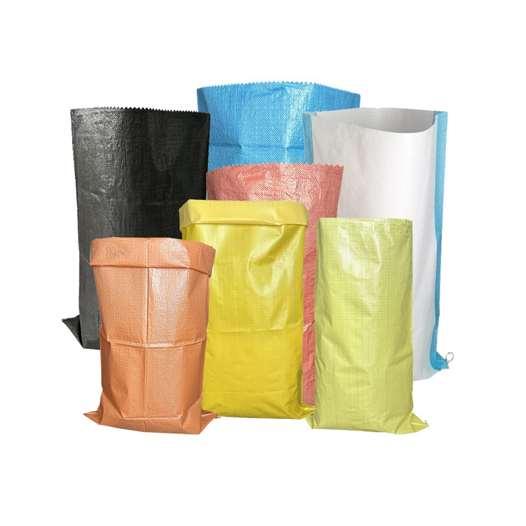 2024 topgreenpack Pp Woven Bag Sack Recycle Woven Polypropylene Bags For Packing Construction Garbage Weeding