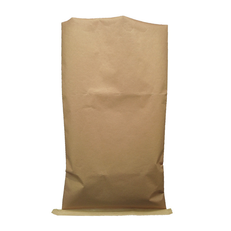 Empty kraft paper pp woven valve bag 50kg 25 kg different dimesacknsions for cement