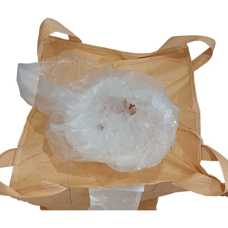 China factory custom high strength 500kg-2500kg polypropylene woven jumbo organza toner magnesium bags bulk with 4 lifting loops