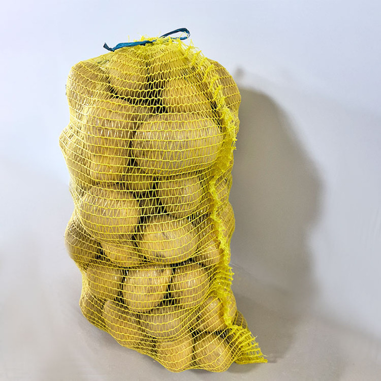 Top Green Pack Raschel hdpe knitted mesh bag roll for packing vegetable or fruits