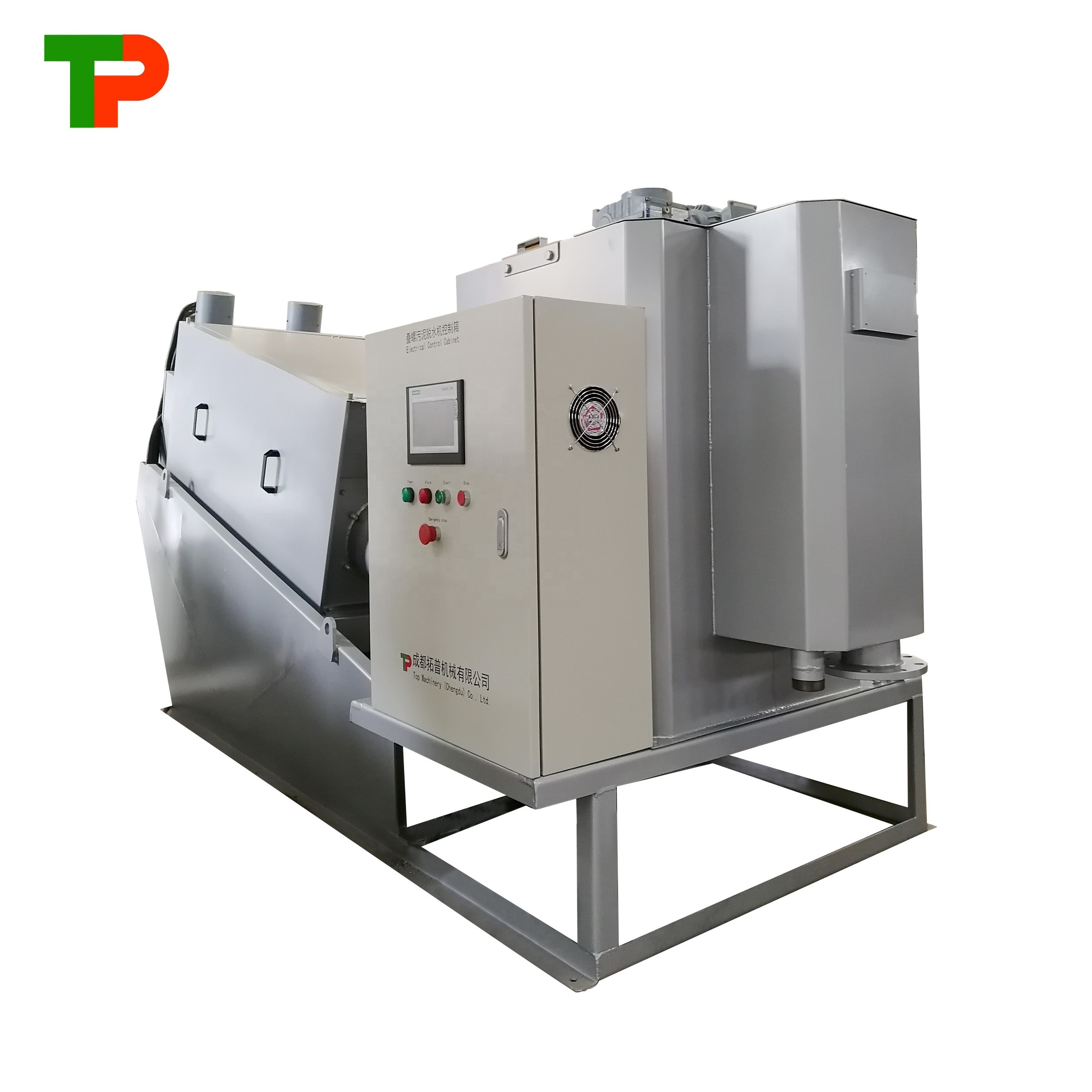 TPDL Hot Sell Screw Press Sludge Dewatering Machine recycle environmental protection equipment