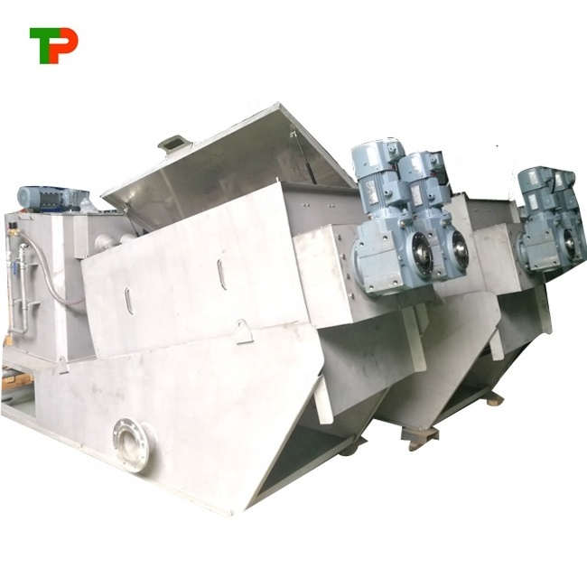 TPDL Hot Sell Screw Press Sludge Dewatering Machine recycle environmental protection equipment