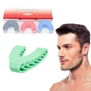 Silicone Face Jaw Line Exercise Shaper Jaw Exerciser Jawline Trainer Jaw workout muscle Jawline Exerciser