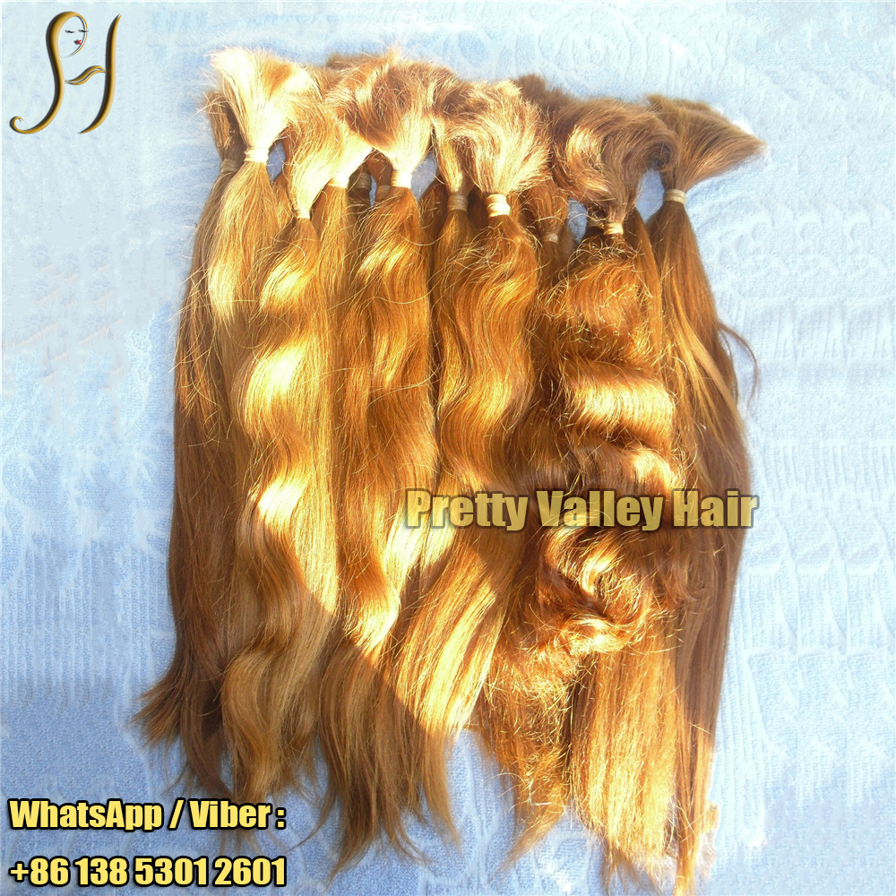 raw unprocessed natural blonde virgin russian hair bulk