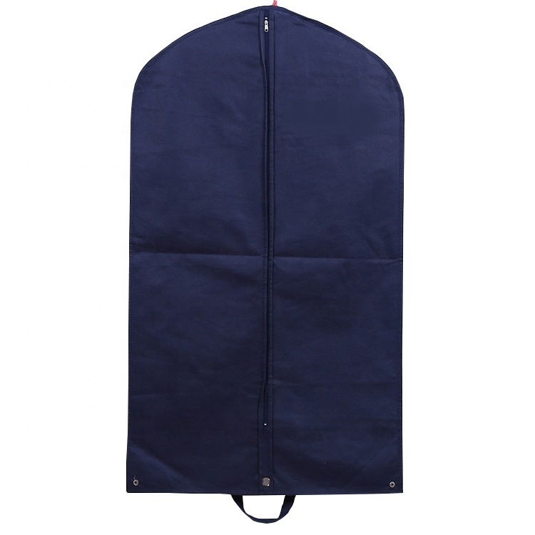 Non Woven Customized Logo Printing Dustproof Clothes Garment Bag Suit Cover