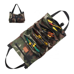 Camouflage 1680d multifunctional outdoor muti-pockets organizer tool bag backpack