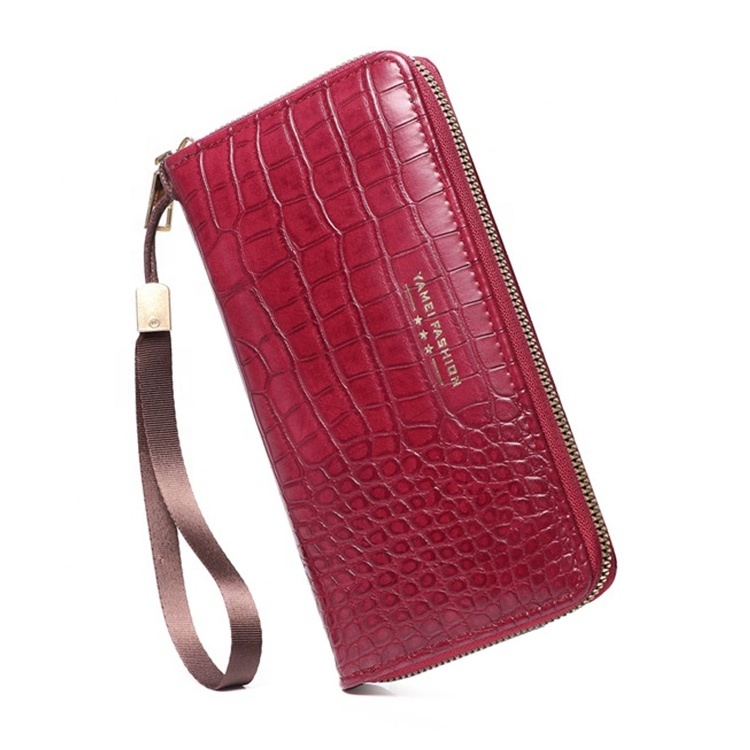 Crocodile Snake Skin Leather Mens Slim Wallet Clutch Purse