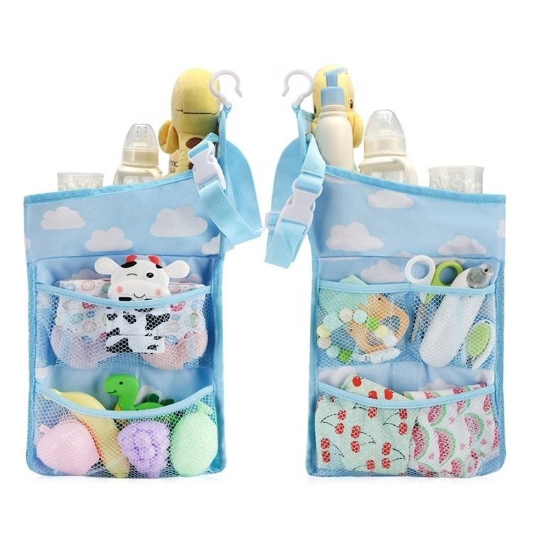 hot selling custom large storage perfect baby shower gift hanging diaper caddy organizer