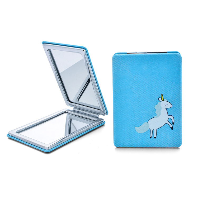 2024 Hot fashion personalized creative rectangular antique hand mirror for outdoor