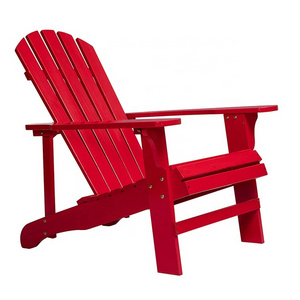 Solid Wood Chair Customized Patio Benches Chair Outdoor Weather Resistant Adirondack Chair