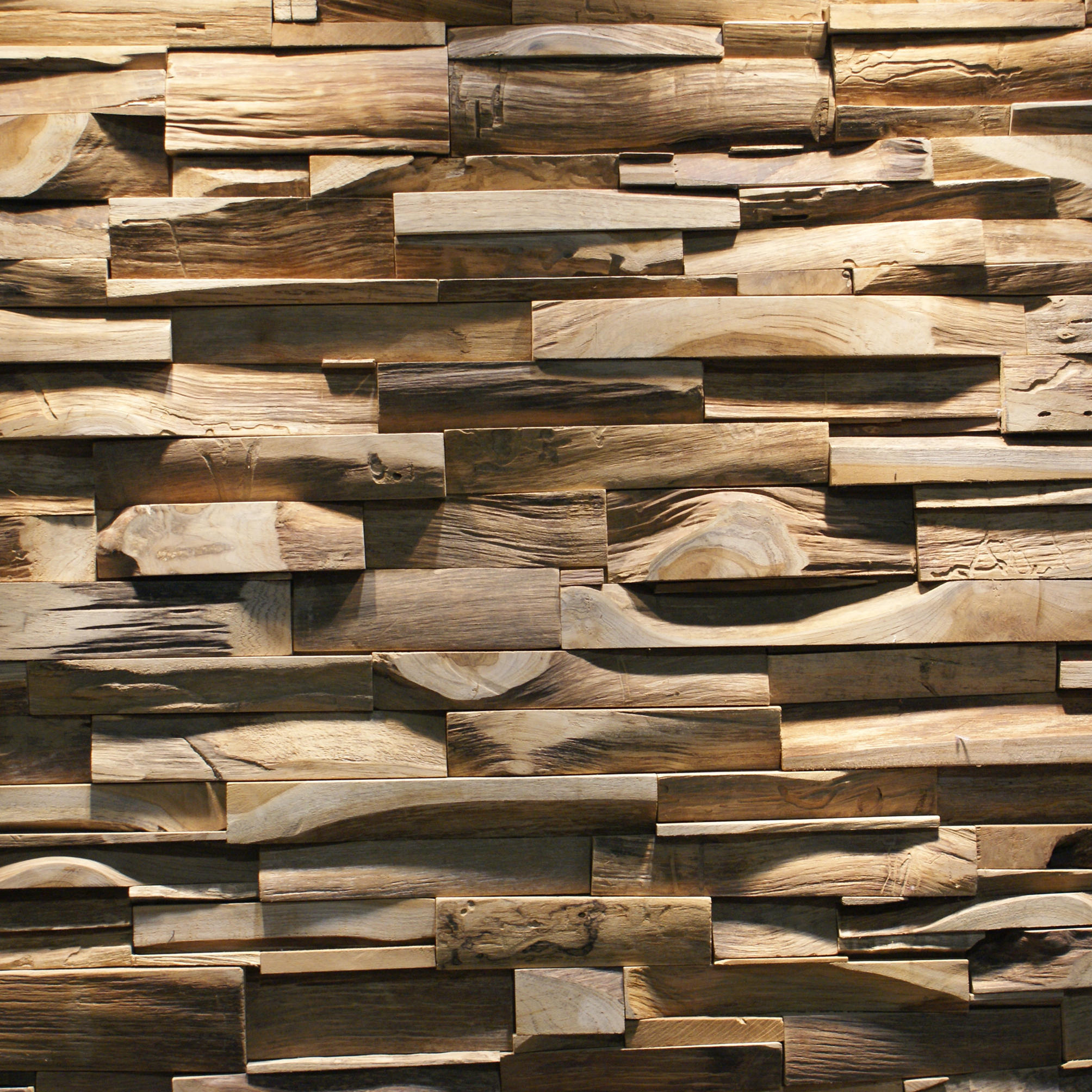 Decorative wood panels for walls