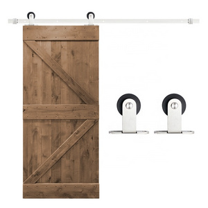 Stainless Steel Sliding Barn Door Hardware Kit Sliding Door Hardware for Barn Door