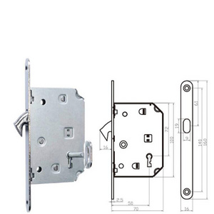 High Quality Durable Using Stainless Steel Fire Rated Mortise Door Lock Body