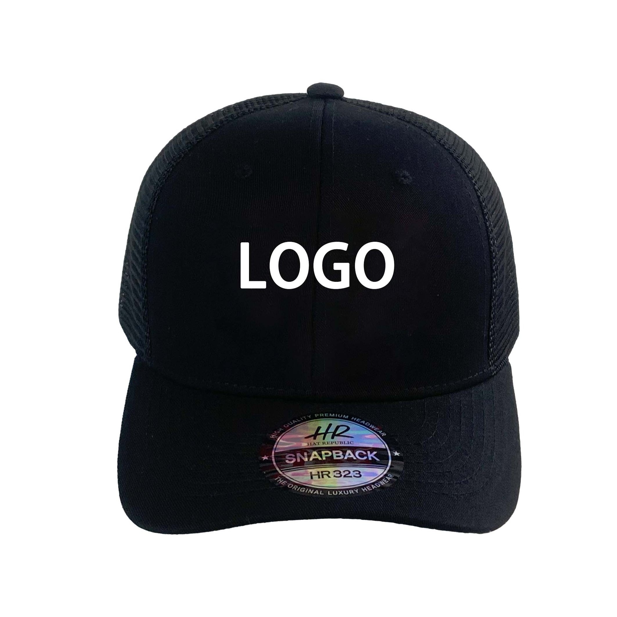 Customize Logo Dad Hat 6 Panel Embroidered Cap for Men