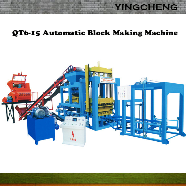 QT6-15 Hydraulic Automatic Block Machine