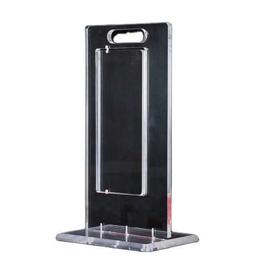 for locks stands acrylic case with and key shelf cabinet  smart door stand glass display lock